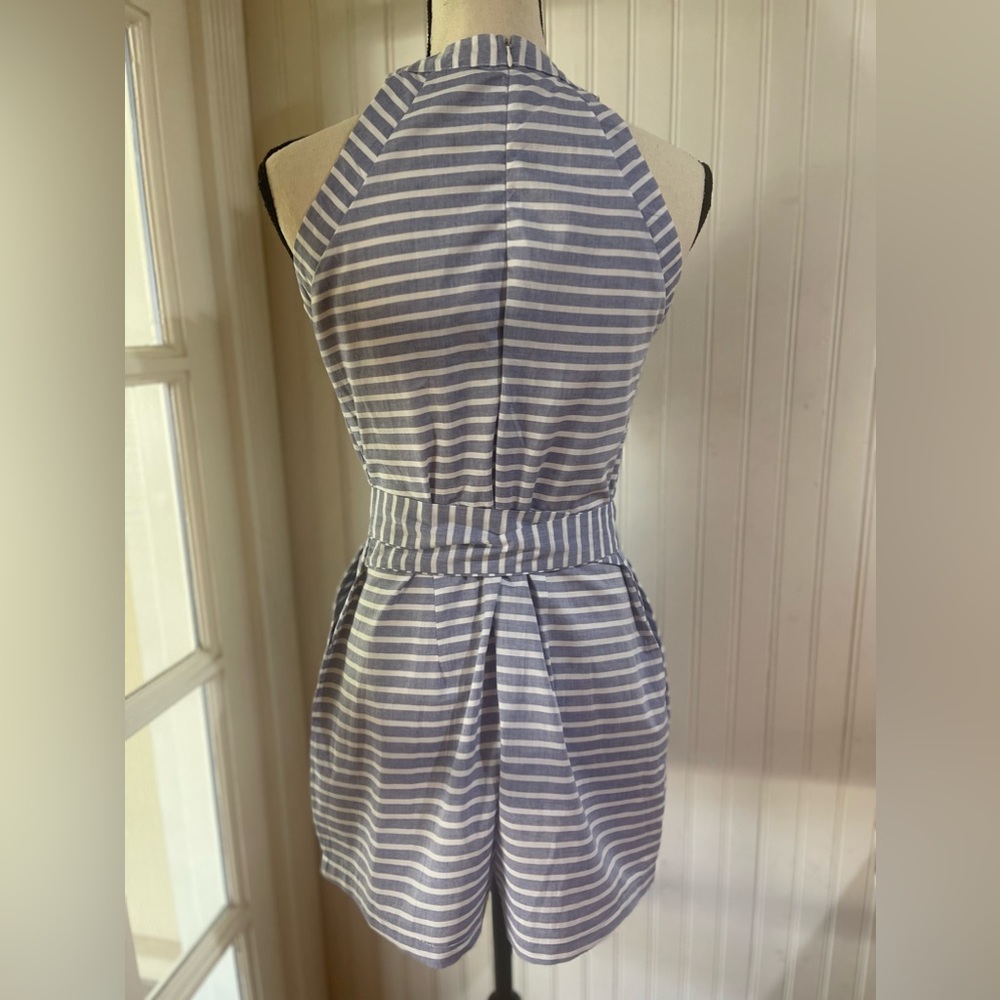 CBR Striped Romper NWT nautical size m - Picture 3 of 4